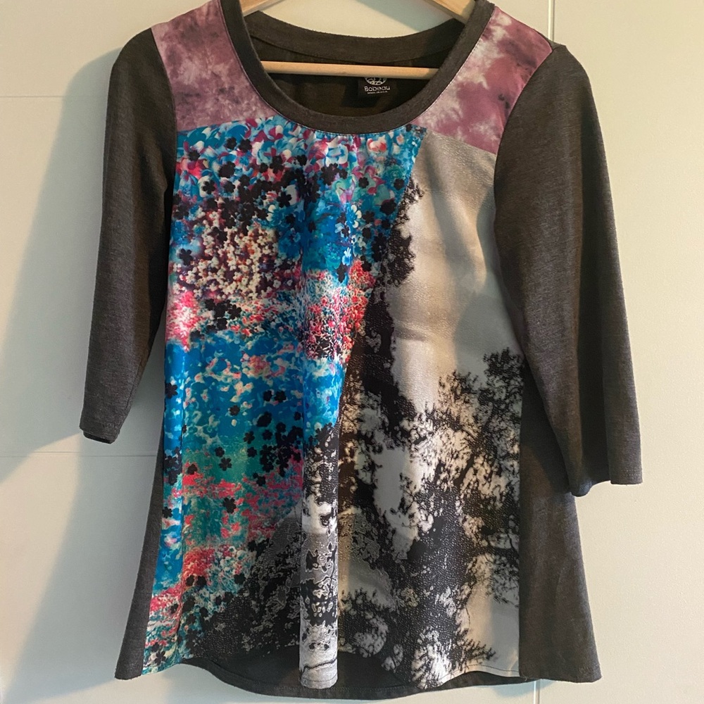 Cute 3/4 length sleeve top